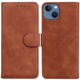 Kotelot iPhone 14 Plus Tyylikäs Nahka Couture