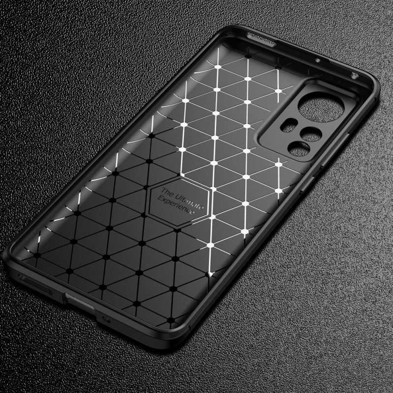 Case Xiaomi 12 / 12X Joustava Hiilikuiturakenne