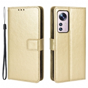 Kotelot Xiaomi 12 / 12X Näyttävä Keinonahka