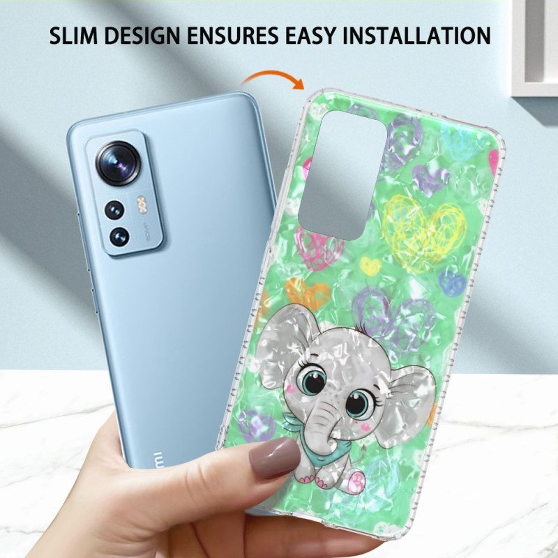 Kuori Xiaomi 12 / 12X Tyylikäs Elefantti