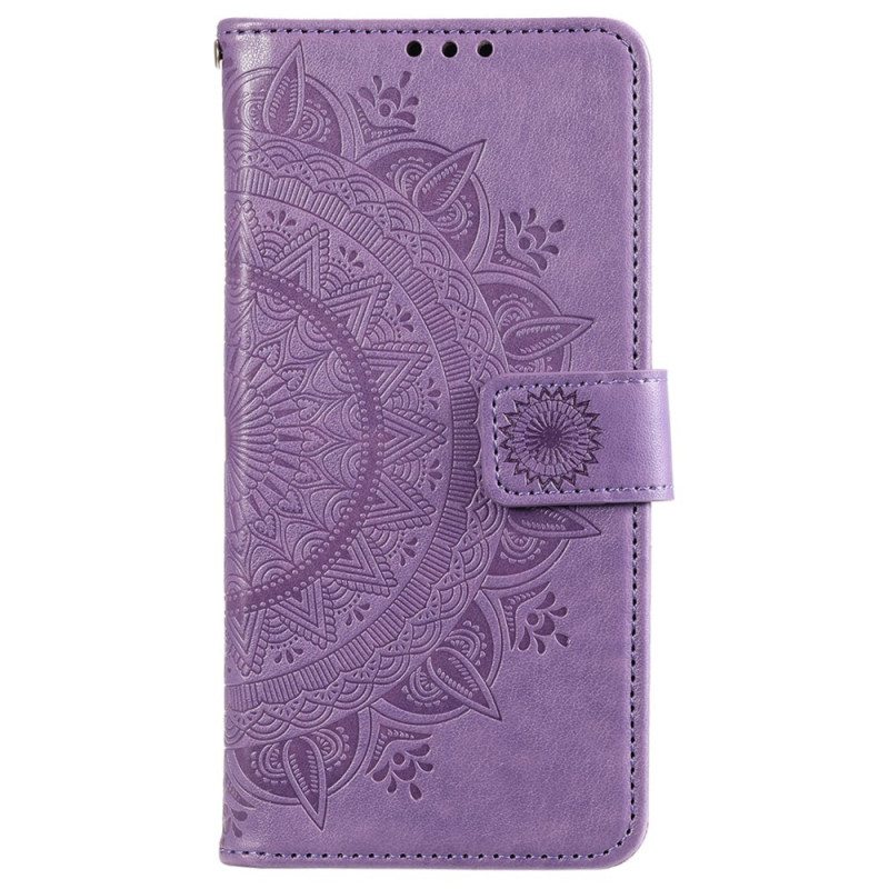 Nahkakotelo Xiaomi 12 / 12X Auringon Mandala