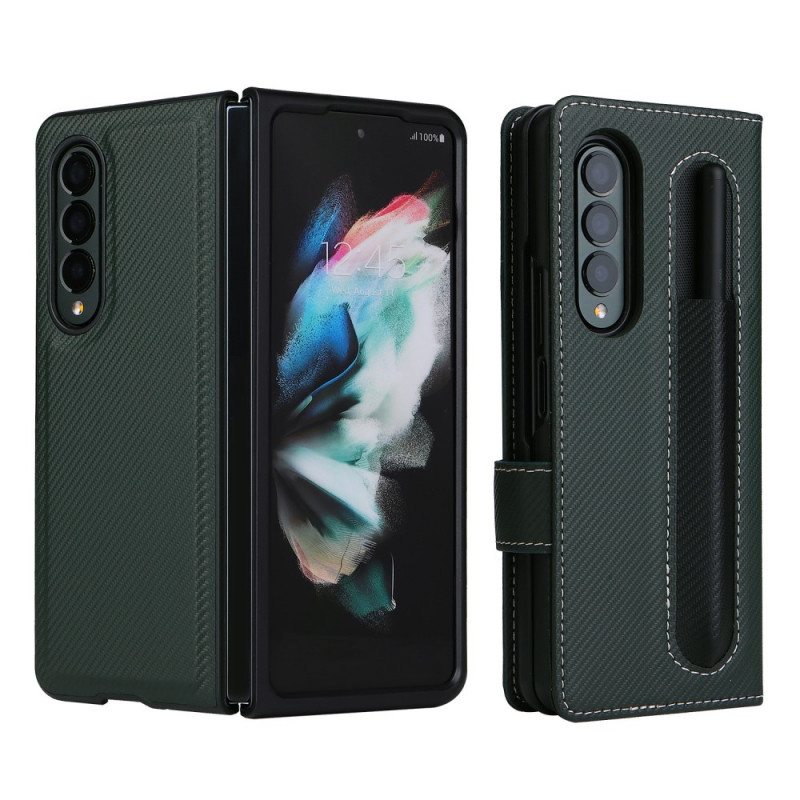 Case Nahkakotelo Samsung Galaxy Z Fold 3 5G Irrotettava