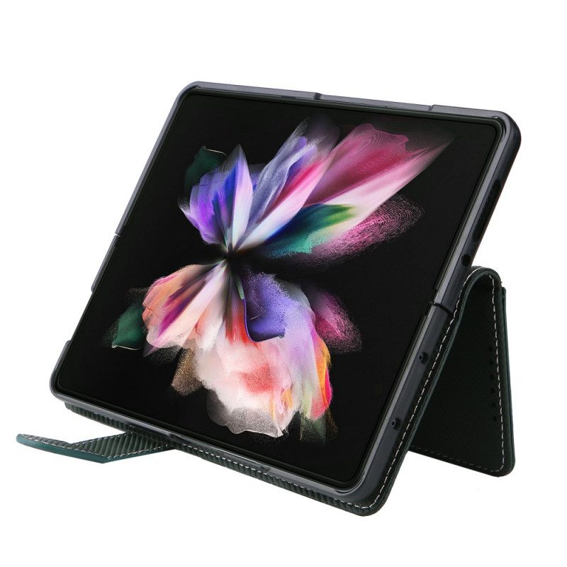 Case Nahkakotelo Samsung Galaxy Z Fold 3 5G Irrotettava