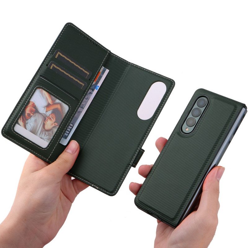 Case Nahkakotelo Samsung Galaxy Z Fold 3 5G Irrotettava
