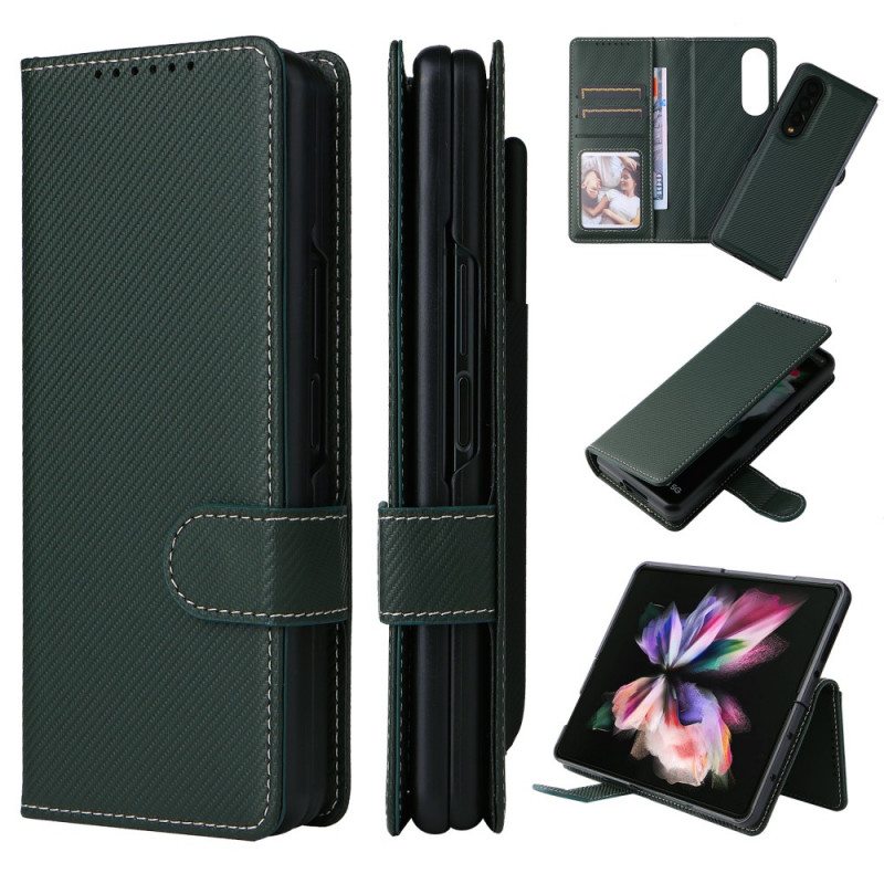 Case Nahkakotelo Samsung Galaxy Z Fold 3 5G Irrotettava