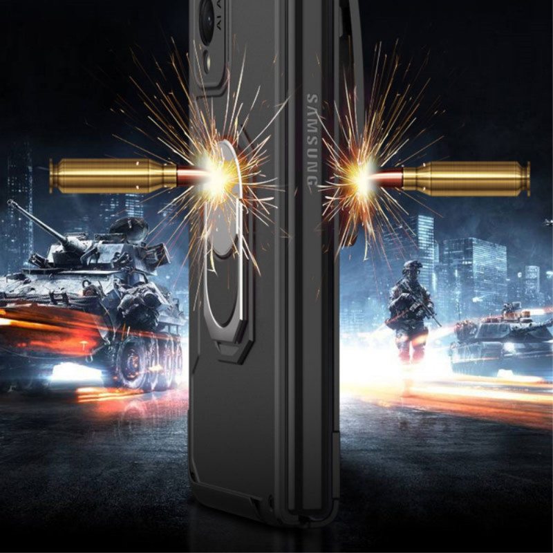 Case Samsung Galaxy Z Fold 3 5G Sormuksella Ja Pidikkeellä Gkk