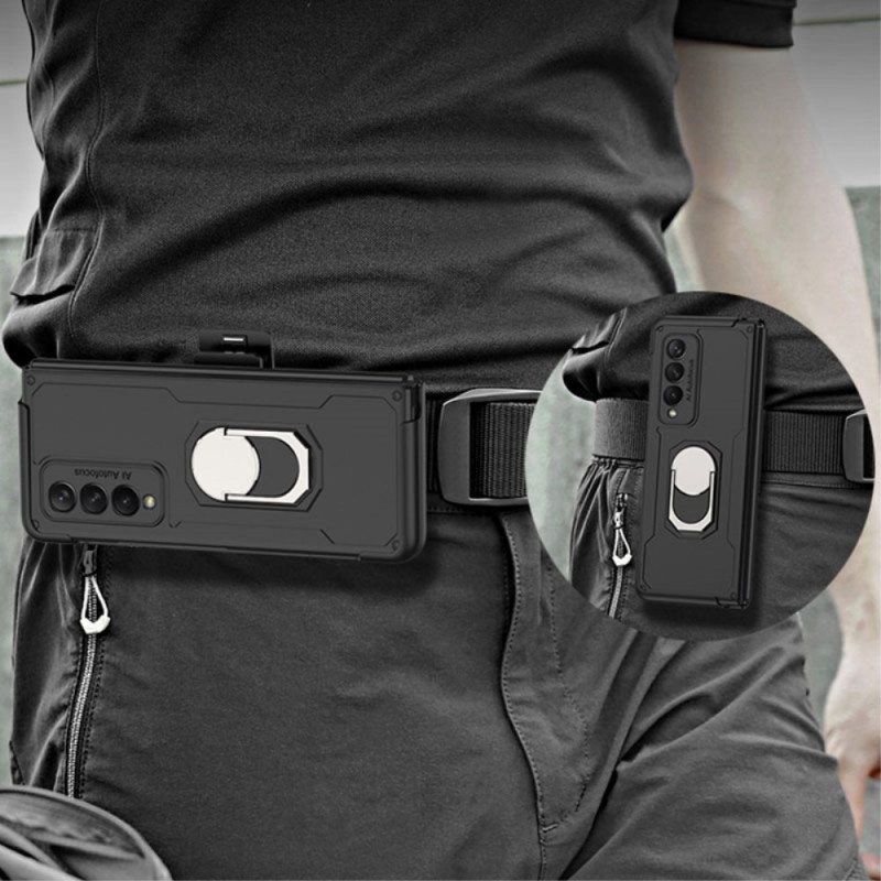 Case Samsung Galaxy Z Fold 3 5G Sormuksella Ja Pidikkeellä Gkk