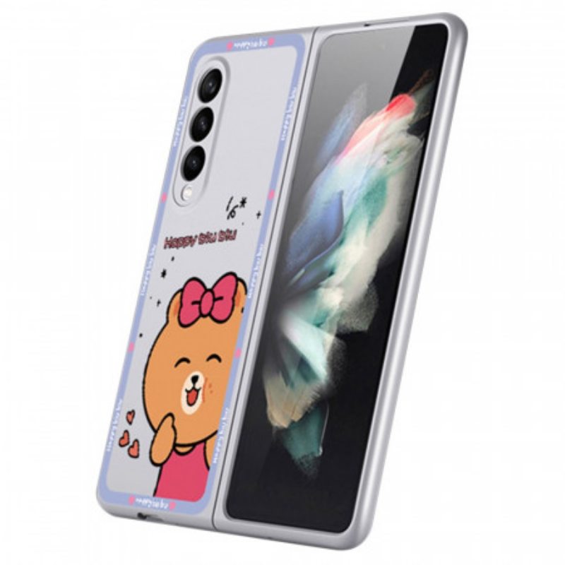 Case Samsung Galaxy Z Fold 3 5G Tyttöinen Karhu