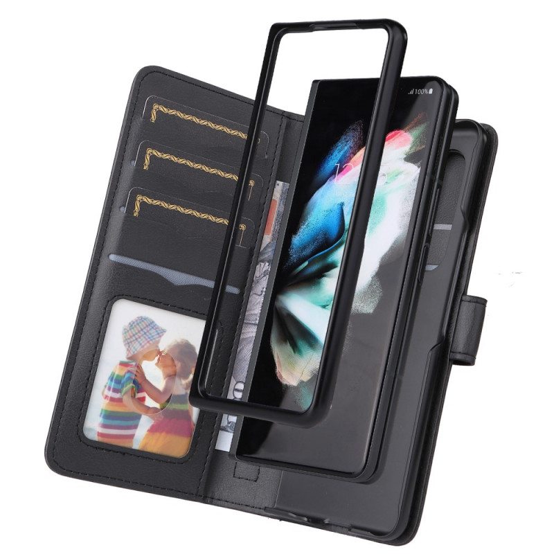 Kotelot Samsung Galaxy Z Fold 3 5G Monikäyttöinen Business Coin Kukkaro