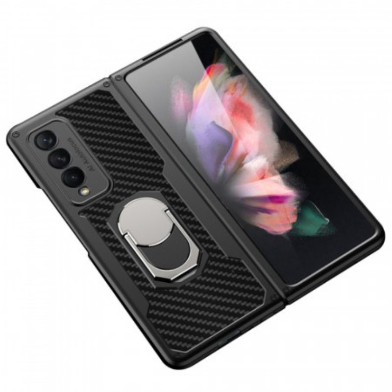 Kuori Samsung Galaxy Z Fold 3 5G Hiilikuiturengas-tuki Gkk