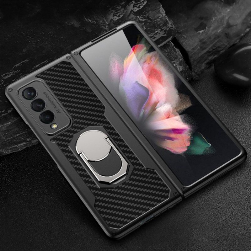 Kuori Samsung Galaxy Z Fold 3 5G Hiilikuiturengas-tuki Gkk
