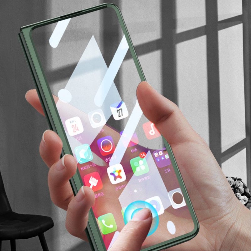 Kuori Samsung Galaxy Z Fold 3 5G Läpinäkyvä Gkk Stylus Pidikkeellä