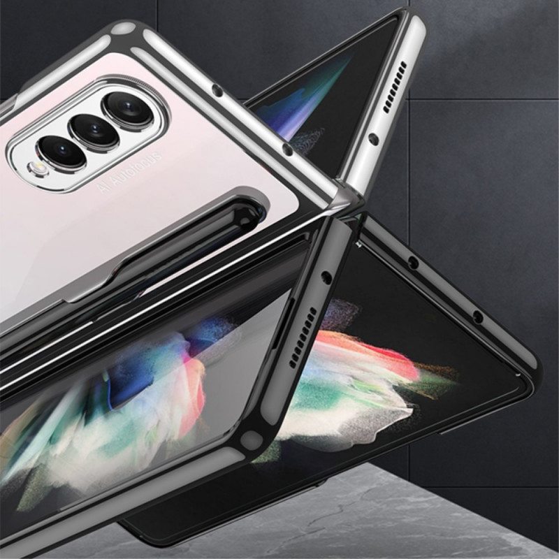 Kuori Samsung Galaxy Z Fold 3 5G Läpinäkyvä Gkk Stylus Pidikkeellä