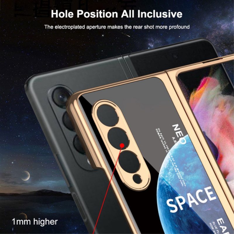 Kuori Samsung Galaxy Z Fold 3 5G Space-näytönsuojalla