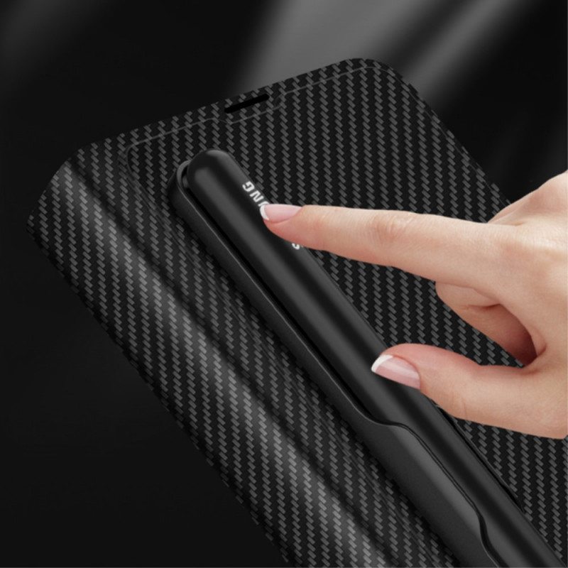 Puhelinkuoret Samsung Galaxy Z Fold 3 5G Kotelot Flip Keinonahkainen Kynäteline
