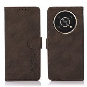 Nahkakotelo Honor Magic 4 Lite 5G Khazneh Fashion Leather Effect
