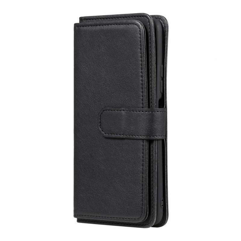 Flip Case Xiaomi Mi 11i 5G Monitoiminen 10 Kortin Pidike