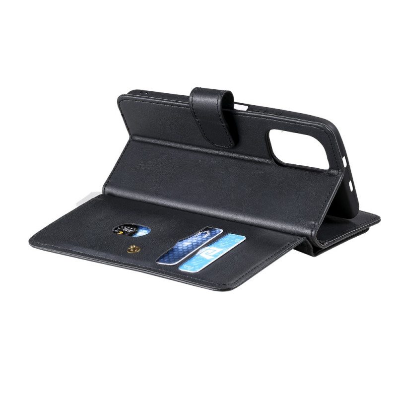 Flip Case Xiaomi Mi 11i 5G Monitoiminen 10 Kortin Pidike