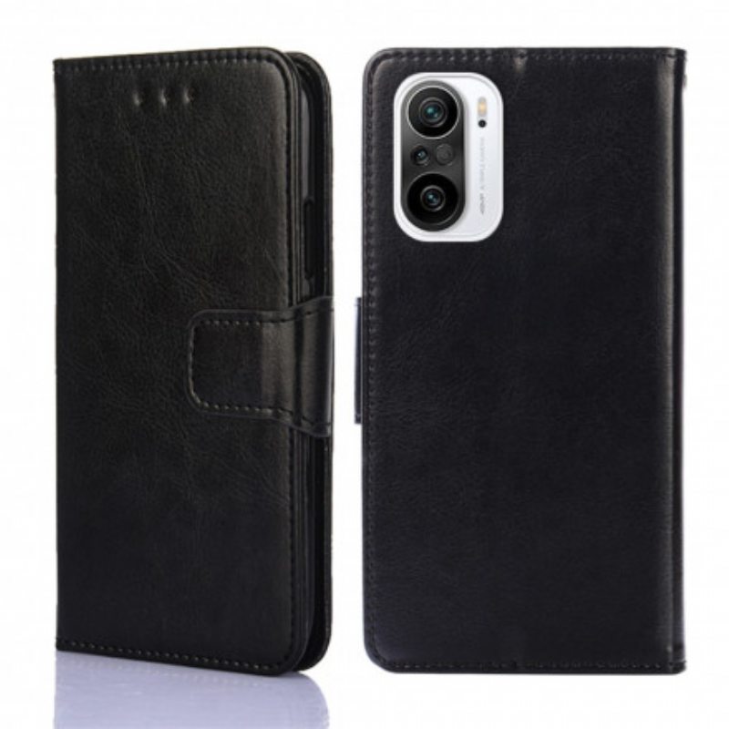 Flip Case Xiaomi Mi 11i 5G Värillinen Nahkaefekti