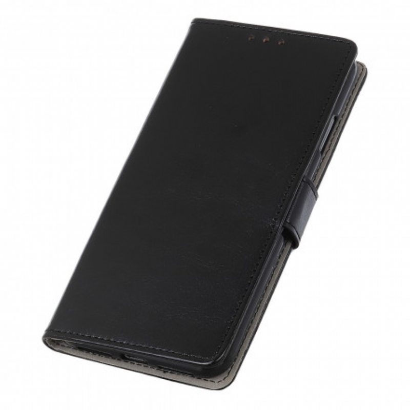 Flip Case Xiaomi Mi 11i 5G Yksinkertainen Kiiltävä Nahkaefekti