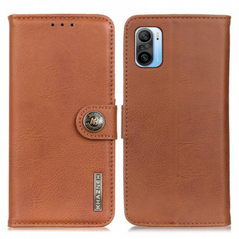 Kotelot Xiaomi Mi 11i 5G Keinonahka Retro Khazneh