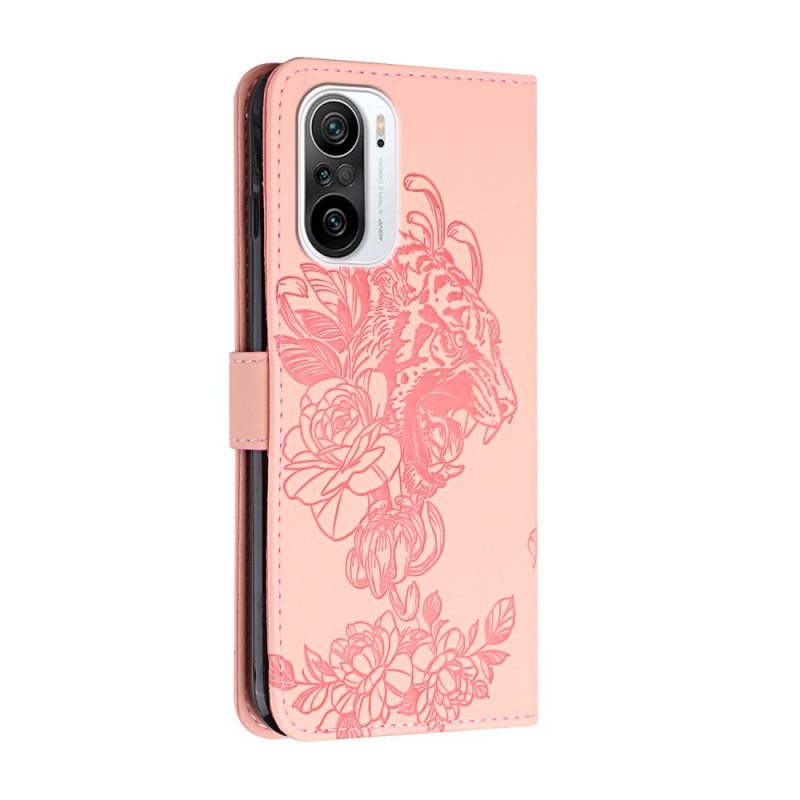 Kotelot Xiaomi Mi 11i 5G Suojaketju Kuori Barokki Ranneke Tiger
