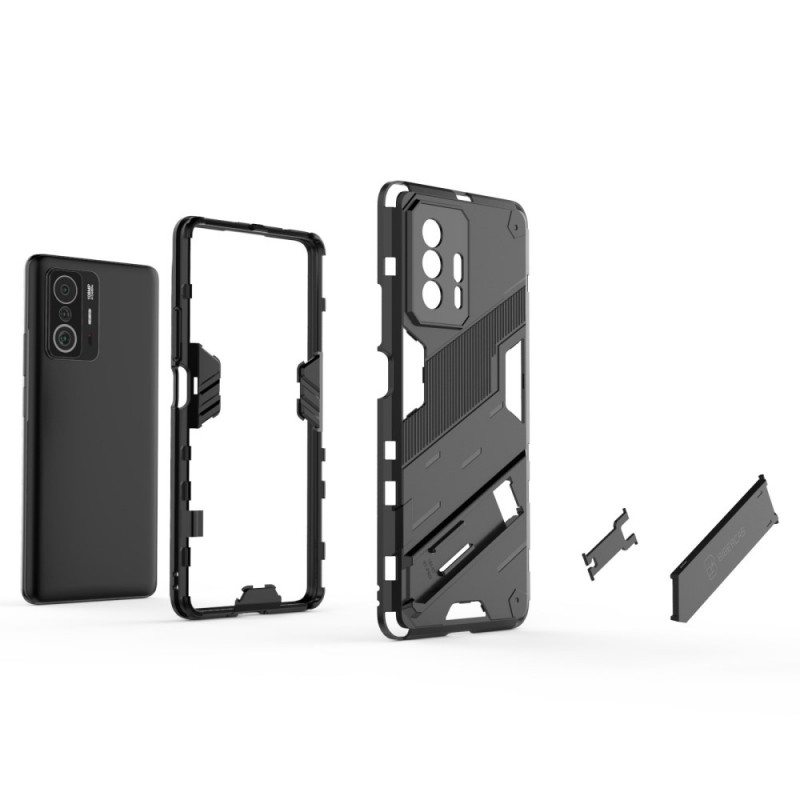 Case Xiaomi 11T / 11T Pro Hands-free-kaksiasentoinen Irrotettava Teline