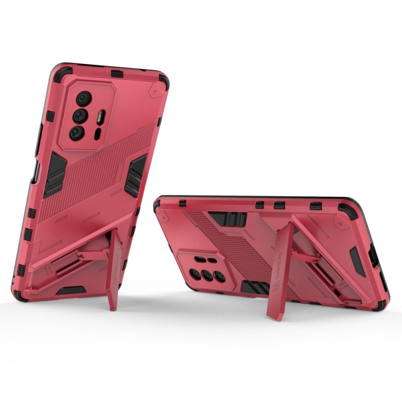 Case Xiaomi 11T / 11T Pro Hands-free-kaksiasentoinen Irrotettava Teline