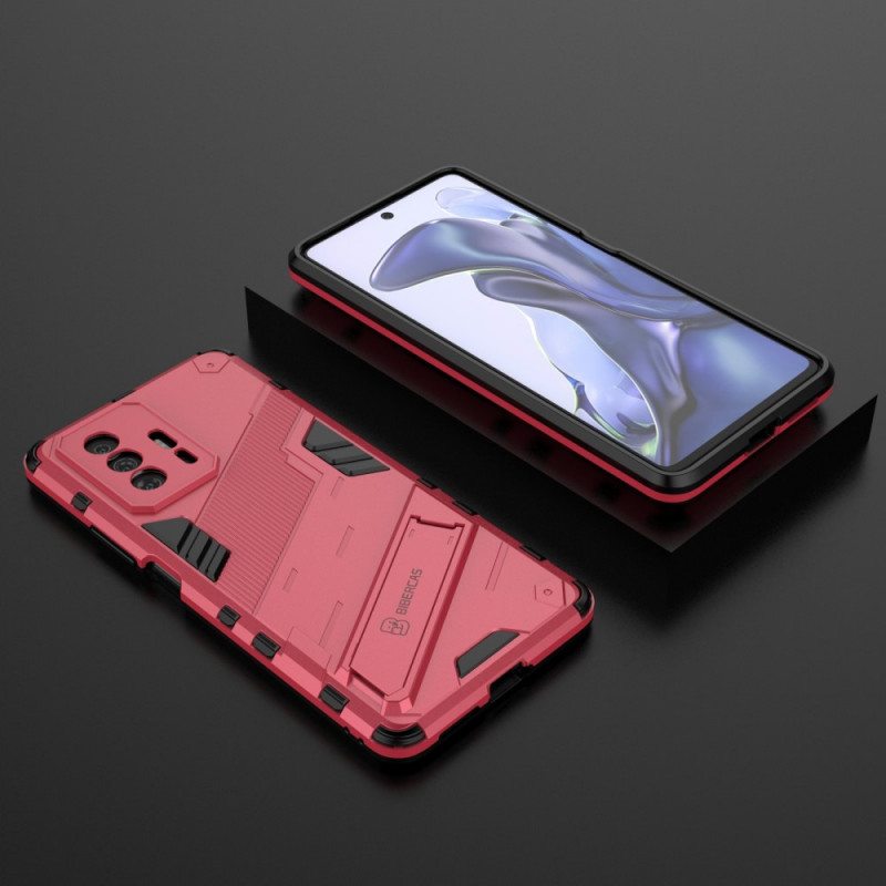 Case Xiaomi 11T / 11T Pro Hands-free-kaksiasentoinen Irrotettava Teline