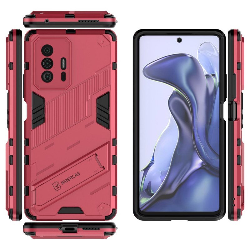 Case Xiaomi 11T / 11T Pro Hands-free-kaksiasentoinen Irrotettava Teline