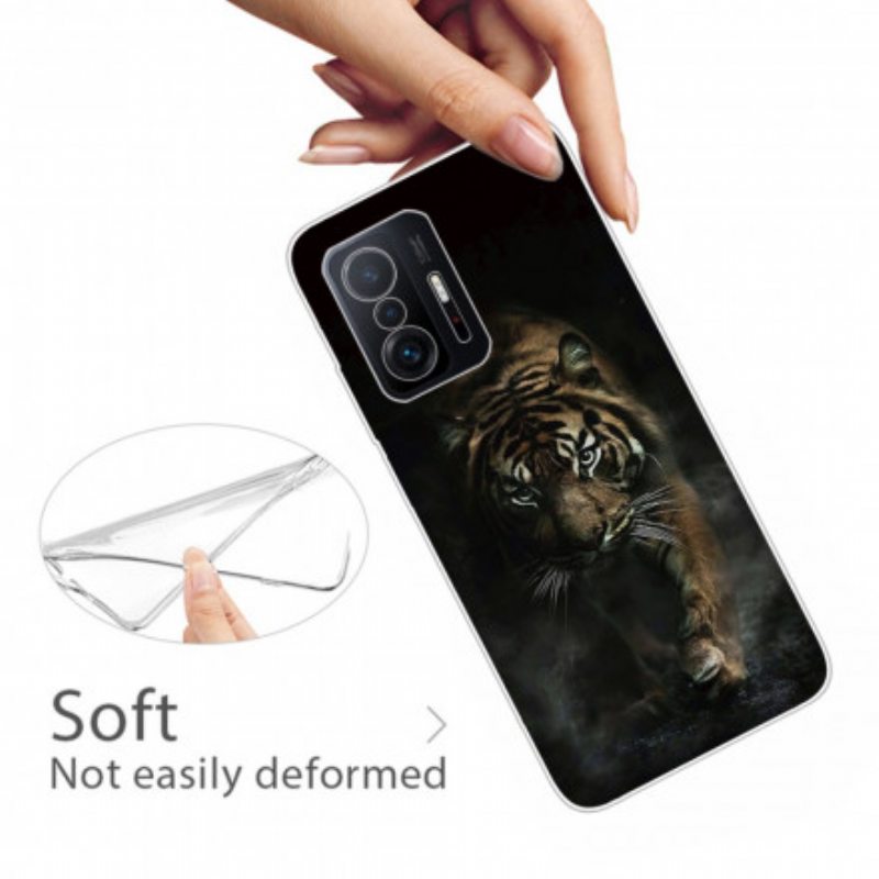 Case Xiaomi 11T / 11T Pro Joustava Tiger