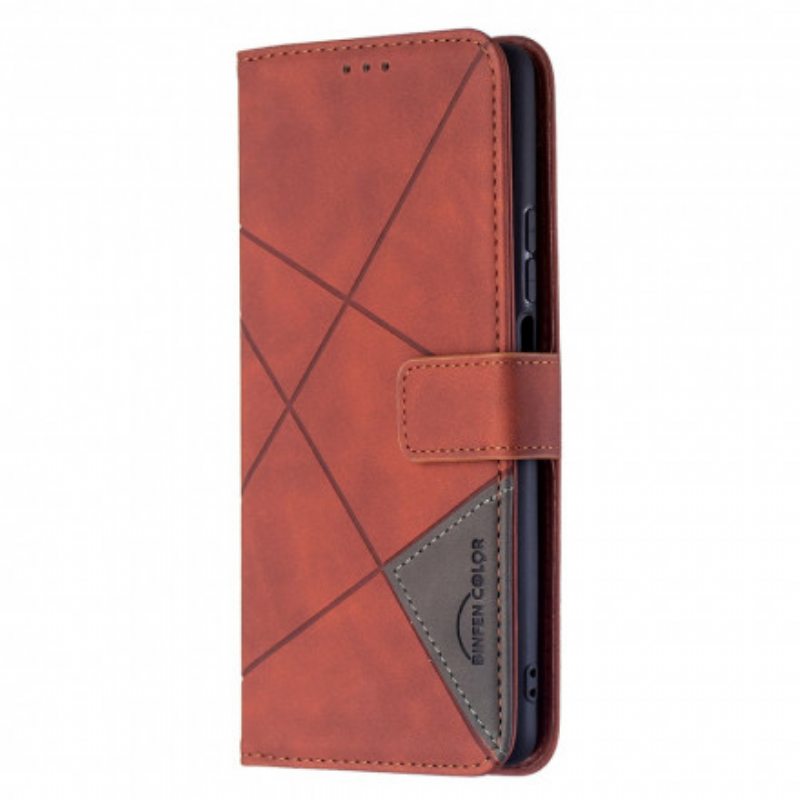 Flip Case Xiaomi 11T / 11T Pro Binfen Värikolmiot