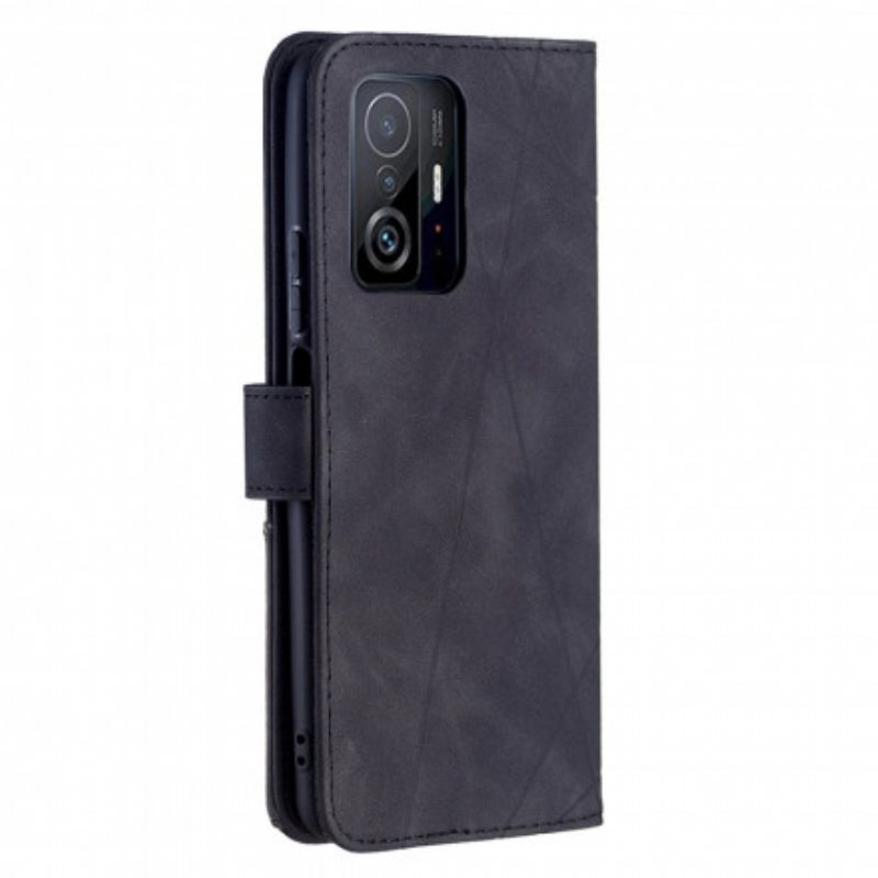 Flip Case Xiaomi 11T / 11T Pro Binfen Värikolmiot