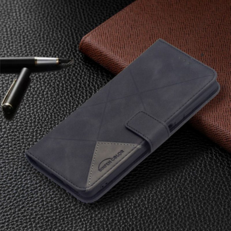 Flip Case Xiaomi 11T / 11T Pro Binfen Värikolmiot