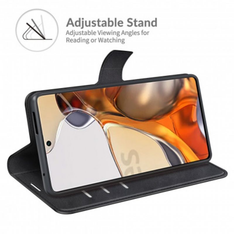 Kotelot Xiaomi 11T / 11T Pro Ohut Extreme Leather -efekti