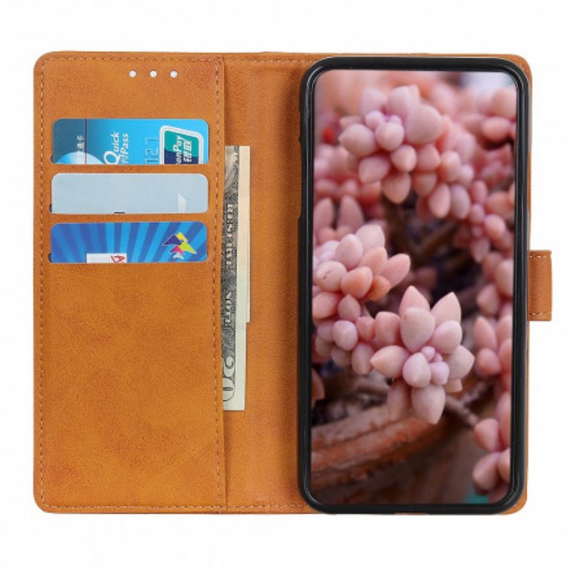 Kotelot Xiaomi 11T / 11T Pro Retro Mattanahkaefekti
