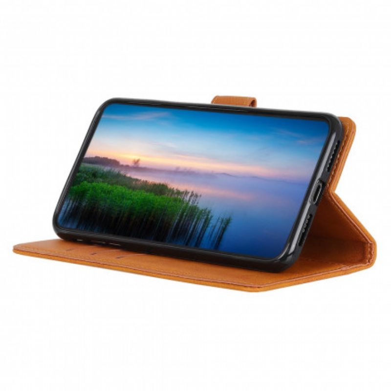 Kotelot Xiaomi 11T / 11T Pro Retro Mattanahkaefekti