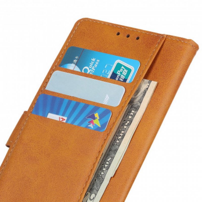 Kotelot Xiaomi 11T / 11T Pro Retro Mattanahkaefekti