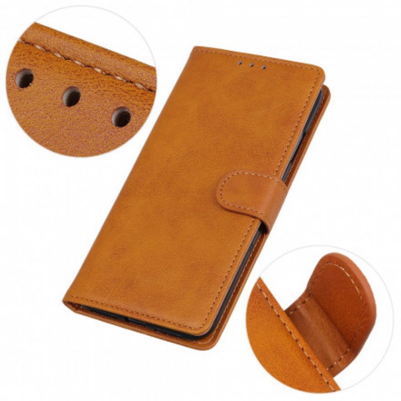Kotelot Xiaomi 11T / 11T Pro Retro Mattanahkaefekti