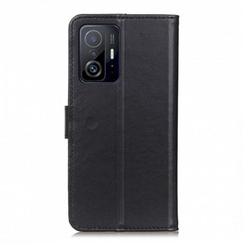 Kotelot Xiaomi 11T / 11T Pro Tavallista Keinonahkaa