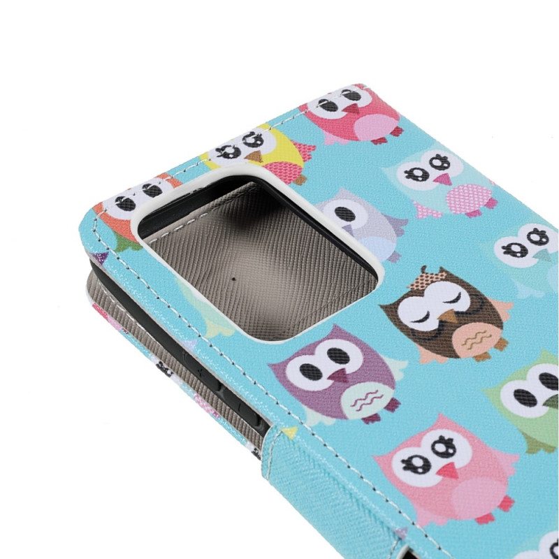 Kotelot Xiaomi 11T / 11T Pro Useita Pöllöjä
