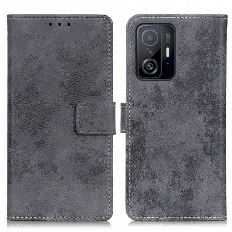 Kotelot Xiaomi 11T / 11T Pro Vintage Keinonahkaa