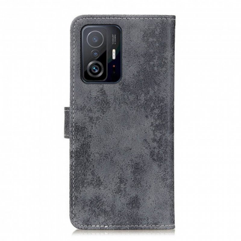 Kotelot Xiaomi 11T / 11T Pro Vintage Keinonahkaa
