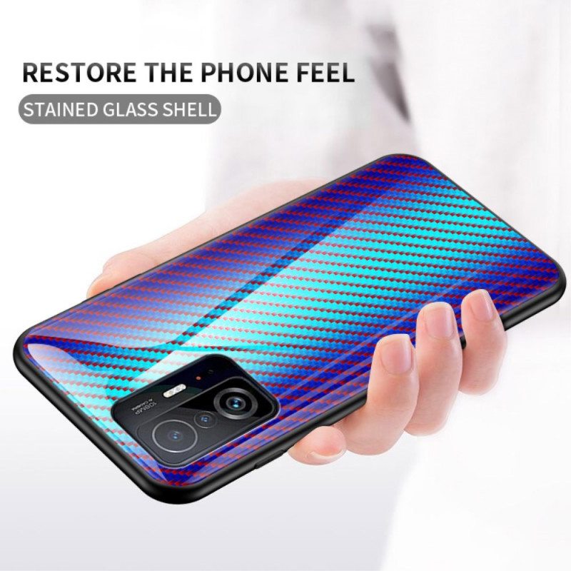 Kuori Xiaomi 11T / 11T Pro Karkaistua Hiilikuitulasia