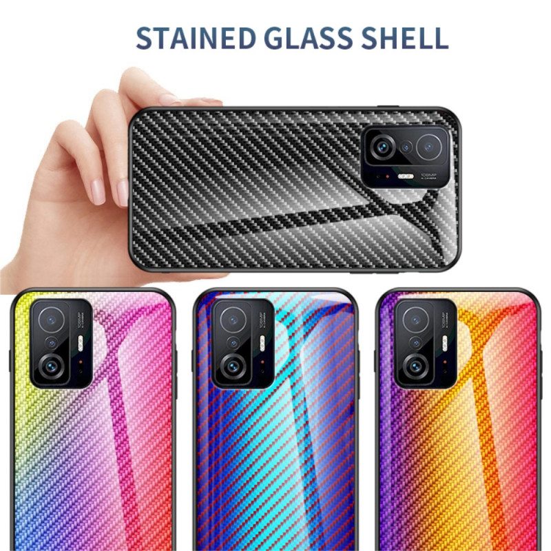 Kuori Xiaomi 11T / 11T Pro Karkaistua Hiilikuitulasia