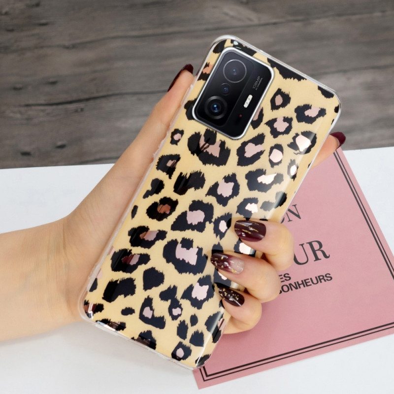 Kuori Xiaomi 11T / 11T Pro Leopard-tyylinen Marmori