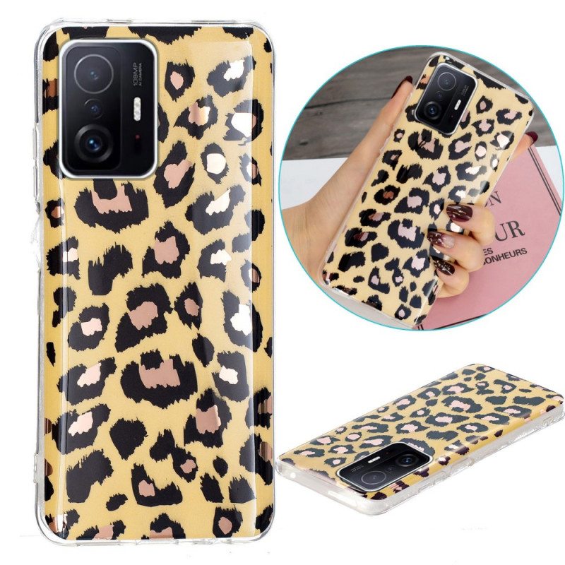 Kuori Xiaomi 11T / 11T Pro Leopard-tyylinen Marmori