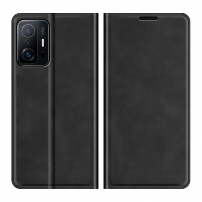 Puhelinkuoret Xiaomi 11T / 11T Pro Kotelot Flip Ihon Kosketus