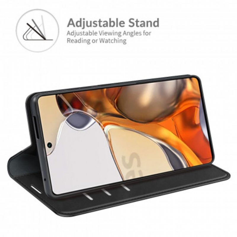 Puhelinkuoret Xiaomi 11T / 11T Pro Kotelot Flip Ihon Kosketus