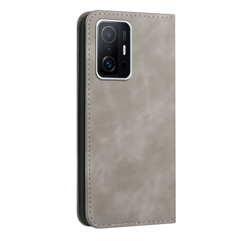 Puhelinkuoret Xiaomi 11T / 11T Pro Kotelot Flip Nahkatyylinen S-design